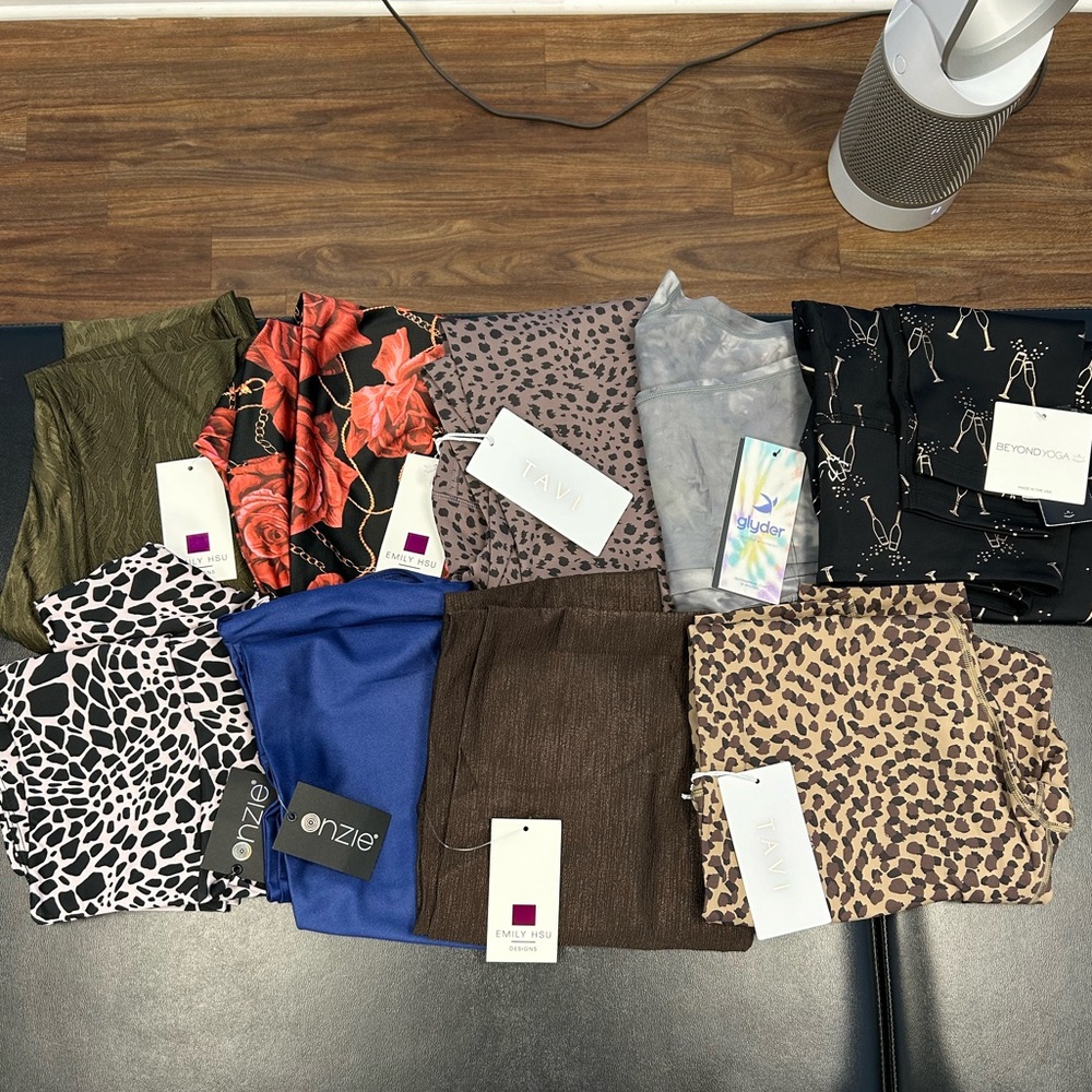 NWT name brand leggings lot (XL)